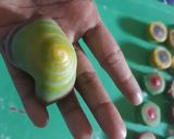 Foto langkah ke 7 dari resep Moon cake/pia rainbow.
