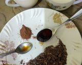 A picture of step 1 of Greek Yogurt Chocolate Mousse.