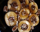 A picture of step 6 of Peach Upside-down Cake.