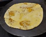A picture of step 6 of Puran Poli.