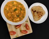 A picture of step 5 of Punjabi Paneer Matar.
