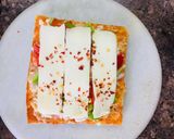 चीज़ वेजीज़ सैंड्विच (Cheese Veggies sandwich recipe in Hindi) रेसिपी चरण 5 फोटो