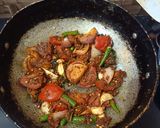 A picture of step 3 of Spicy mutton curry.