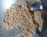 A picture of step 2 of Amaranth Churma.