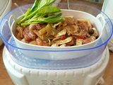 ไก่เห็ดเกี่ยมฉ่ายนึ่งยาจีน