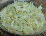 Foto del paso 1 de la receta: Ensalada César con caballa y sin picatostes