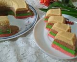Foto langkah ke 8 dari resep Bolu Kukus Pelangi.