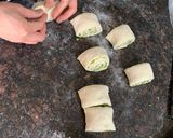 A picture of step 9 of Chinese Scallion Pancake (葱油饼) (cōng yóu bǐng).