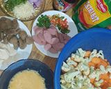 Foto langkah ke 5 dari resep Capcay Kuah Kental Pedas.