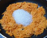 A picture of step 6 of Carrot Halwa Shots.
