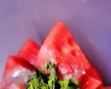 A picture of step 2 of Watermelon Mojito.