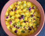 A picture of step 6 of Makhana Mango 🥭 Rasmalai (Kulhad wala Shahi Andaaz Vrat friendly & gluten-free).