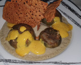 Foto del paso 6 de la receta: Crema de alcachofas, alcachofas al horno y crujiente de gambón