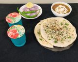 સ્ટફડ ચીઝ ચિલી ગાર્લિક નાન (Stuffed Cheese Chilli Garlic Naan recipe in Gujarati) રેસીપી સ્ટેપ6ફોટો