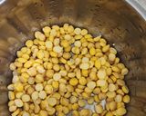 Hình bước làm 1 của món Tempeh đậu gà (món chay)