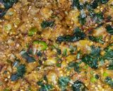 A picture of step 8 of Baingan Ka Bharta (eggplant 🍆).