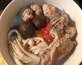 Hình bước làm 6 của món Bún mọc nấu chua