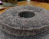 Foto langkah ke 8 dari resep Bolu Kukus Ketan Hitam Krim Keju.