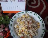 Foto langkah ke 4 dari resep Nasi goreng daun jeruk.