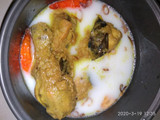 Nasi gurih ayam rempah