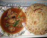 A picture of step 5 of Lacha paratha💝لچھہ پراٹھا💝.