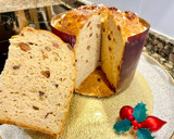 Foto del paso 21 de la receta: Panettone con pasas y chocolate blanco “sin gluten”