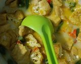 Foto langkah ke 4 dari resep Sayur lodeh kacang panjang tahu.