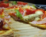 Foto del paso 7 de la receta Pizza con base de pollo