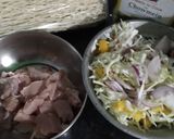 স্ট্রীট চিকেন চাউমিন (street chicken recipe in Bengali) রেসিপির ধাপ 2 ছবি