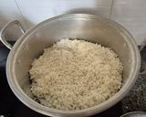 Foto langkah ke 2 dari resep Jadah/Têtêl/Gemblong Ketan.
