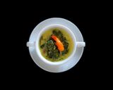 Foto langkah ke 5 dari resep Gulai Daun Singkong Ebi.