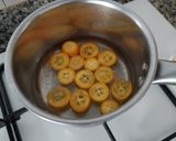 Foto del paso 5 de la receta: Roscón de Reyes 2026 v1: Relleno de mazapán con kumquats confitados