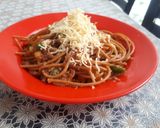 Foto langkah ke 8 dari resep Spaghetti bolognese #menuku #spaghetti #italy.