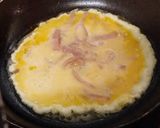 รูปขั้นตอนการทำที่ 3 ของ ไข่ม้วนแฮมไก่