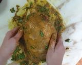 A picture of step 1 of Roasted leg of lamb and chimichurri.