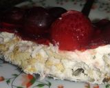 صورة لخطوة 6 من وصفة تشيز كيك بصوص الفراوله 😋 اسهل طريقه
