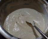 A picture of step 2 of Ramdana (Rajgira) dosa.