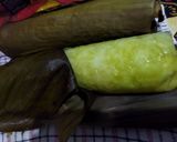 Foto langkah ke 7 dari resep RESEP LONTONG DAUN CETAKAN JUMBO 20x5 (Simple,Hemat Gas & Awet).
