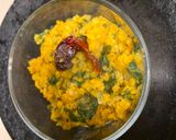 मसुर पालक दाळ रेसिपी स्टेप 3 फोटो 