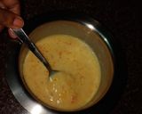 A picture of step 4 of Motichur Custard kulfi.