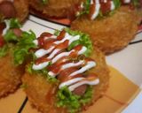 Foto langkah ke 8 dari resep Donut hotdog.