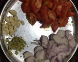 A picture of step 3 of Ragda pav.
