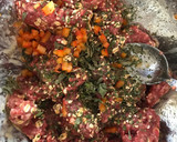 Foto del paso 2 de la receta: Hamburguesa con albahaca