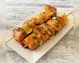 Une image de l'étape 4 de Brochette de truite marinée.