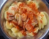 Grillezett tarja csirkeszárny fűszeres burgonyával recept fázis 2 fotója