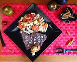 Foto del paso 2 de la receta: Ensalada de pasta integral y filete de ternera a la plancha