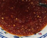 Foto langkah ke 4 dari resep Bubur sambal pedas.