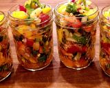A picture of step 7 of Mike's Tropical Spicy Salsa.