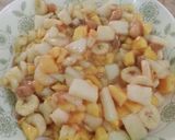 A picture of step 3 of Peach 🍑 special Chaat.