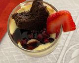 A picture of step 5 of Valentine Fruit Pudding.